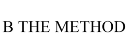 B THE METHOD trademark