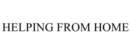 HELPING FROM HOME trademark