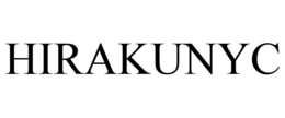HIRAKUNYC trademark