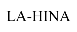 LA-HINA trademark