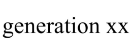 GENERATION XX trademark