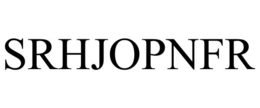 SRHJOPNFR trademark