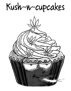 KUSH~N~CUPCAKES trademark