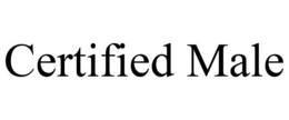 CERTIFIED MALE trademark