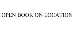 OPEN BOOK ON LOCATION trademark