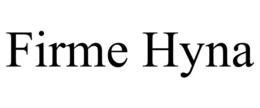 FIRME HYNA trademark