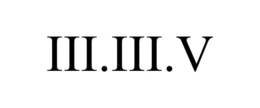 III.III.V trademark