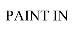 PAINT IN trademark