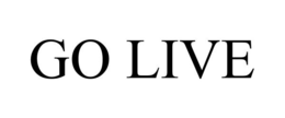 GO LIVE trademark