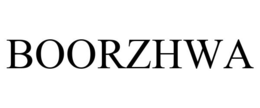 BOORZHWA trademark