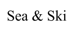 SEA & SKI trademark