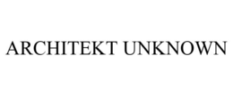 ARCHITEKT UNKNOWN trademark