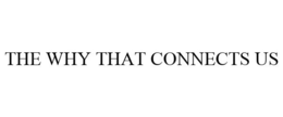 THE WHY THAT CONNECTS US trademark