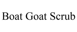 BOAT GOAT SCRUB trademark
