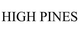 HIGH PINE trademark