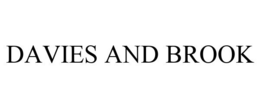 DAVIES AND BROOK trademark