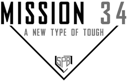 MISSION 34 A NEW TYPE OF TOUGH SPB trademark