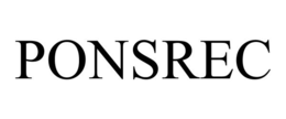 PONSREC trademark