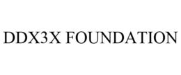 DDX3X FOUNDATION trademark