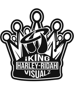 IKING HARLEY-RIDAH VISUALZ trademark