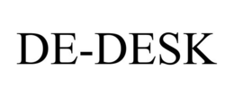 DE-DESK trademark