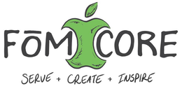 FOM CORE SERVE + CREATE + INSPIRE trademark