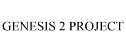 GENESIS 2 PROJECT trademark