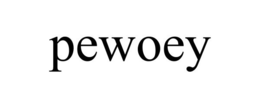 PEWOEY trademark