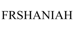 FRSHANIAH trademark