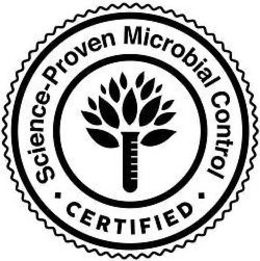 ·SCIENCE-PROVEN MICROBIAL CONTROL· CERTIFIED trademark