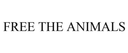 FREE THE ANIMALS trademark