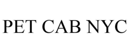 PET CAB NYC trademark