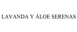 LAVANDA Y ÁLOE SERENAS trademark