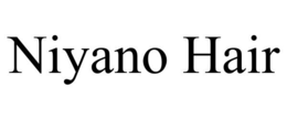 NIYANO HAIR trademark