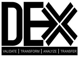 DEX VALIDATE TRANSFORM ANALYZE TRANSFER trademark