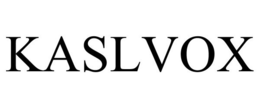 KASLVOX trademark