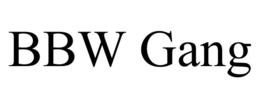 BBW GANG trademark