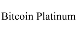 BITCOIN PLATINUM trademark