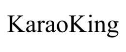 KARAOKING trademark