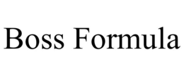 BOSS FORMULA trademark