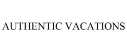 AUTHENTIC VACATIONS trademark