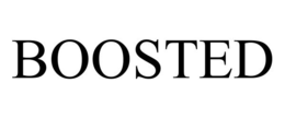 BOOSTED trademark