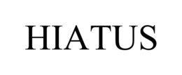 HIATUS trademark