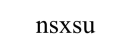 NSXSU trademark
