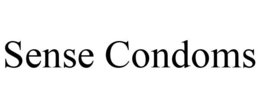 SENSE CONDOMS trademark