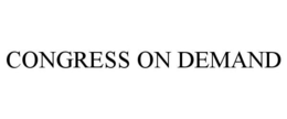 CONGRESS ON DEMAND trademark