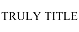 TRULY TITLE trademark