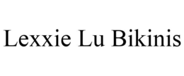 LEXXIE LU BIKINIS trademark