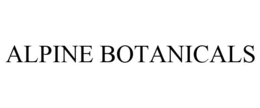 ALPINE BOTANICALS trademark