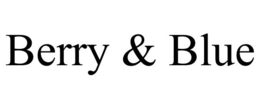 BERRY & BLUE trademark